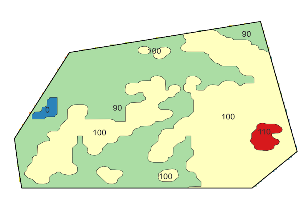 Mapa zmiennego dawkowania nawozów